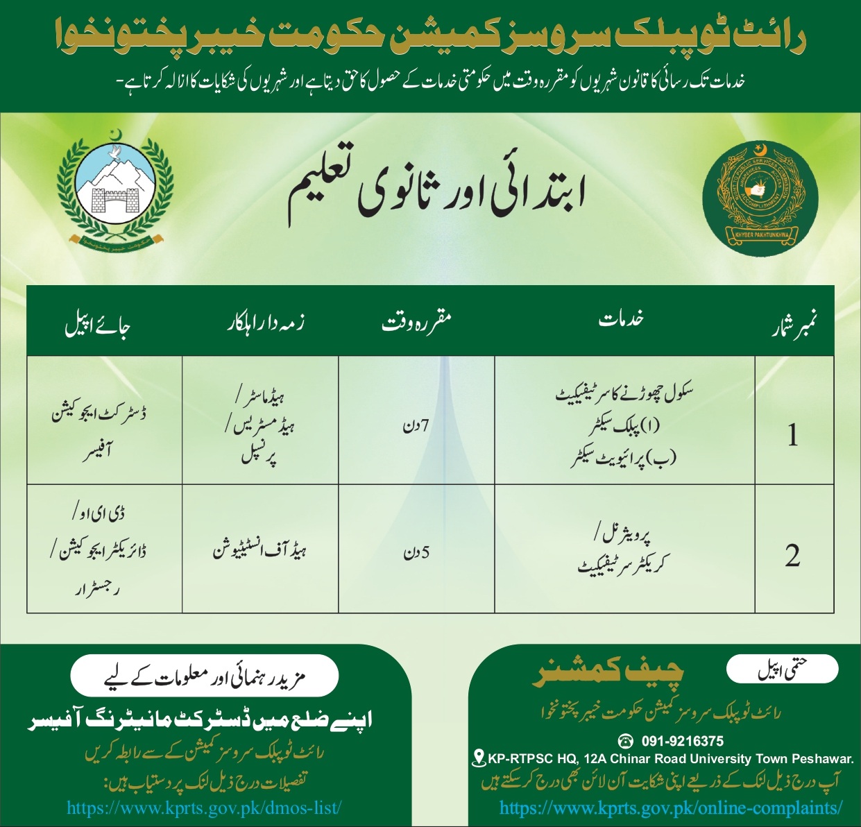 Right to Public Services